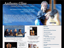 Tablet Screenshot of anthonyglise.com